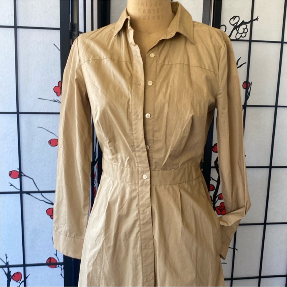 J. Crew cotton Button-Up Dress NWT